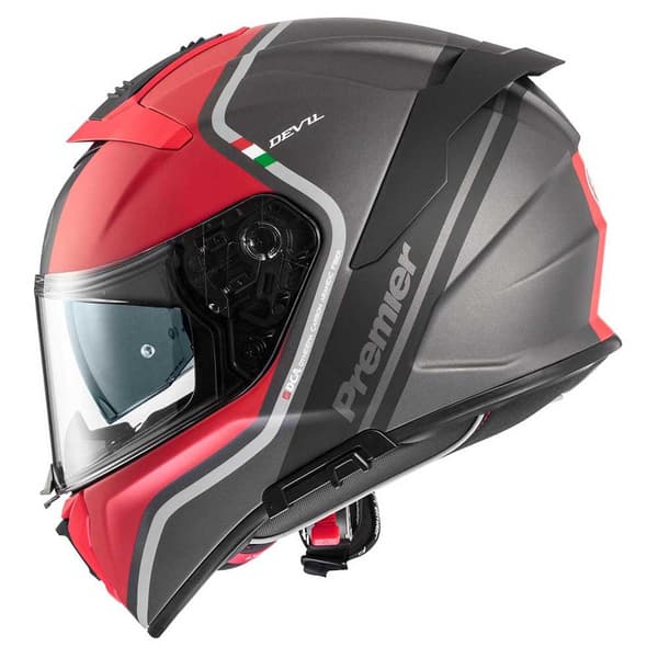 Premier Helmets 23 Devil Ph17bm 22.06 Hjälm Röd,Grå XL