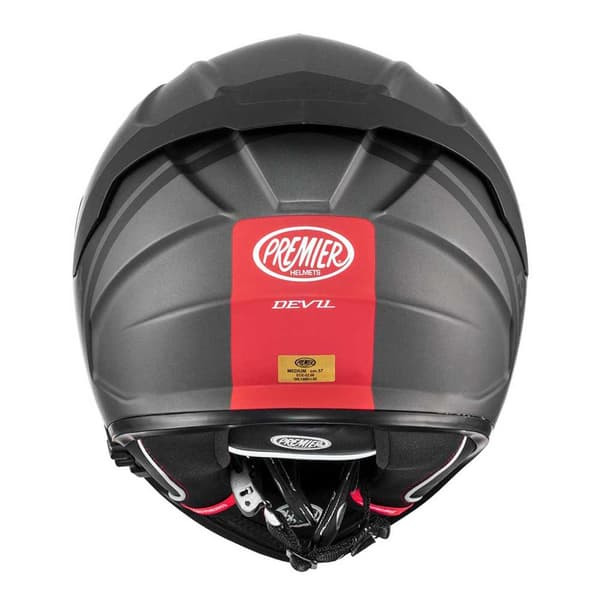 Premier Helmets 23 Devil Ph17bm 22.06 Hjälm Röd,Grå XL