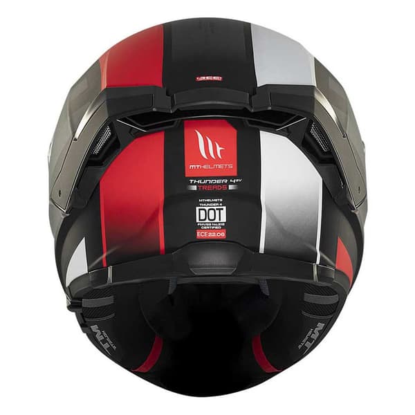 Mt Helmets Thunder 4 Sv Threads Hjelm  M