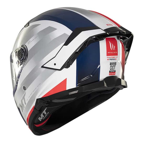 Mt Helmets Thunder 4 Sv Threads Hjelm  XL