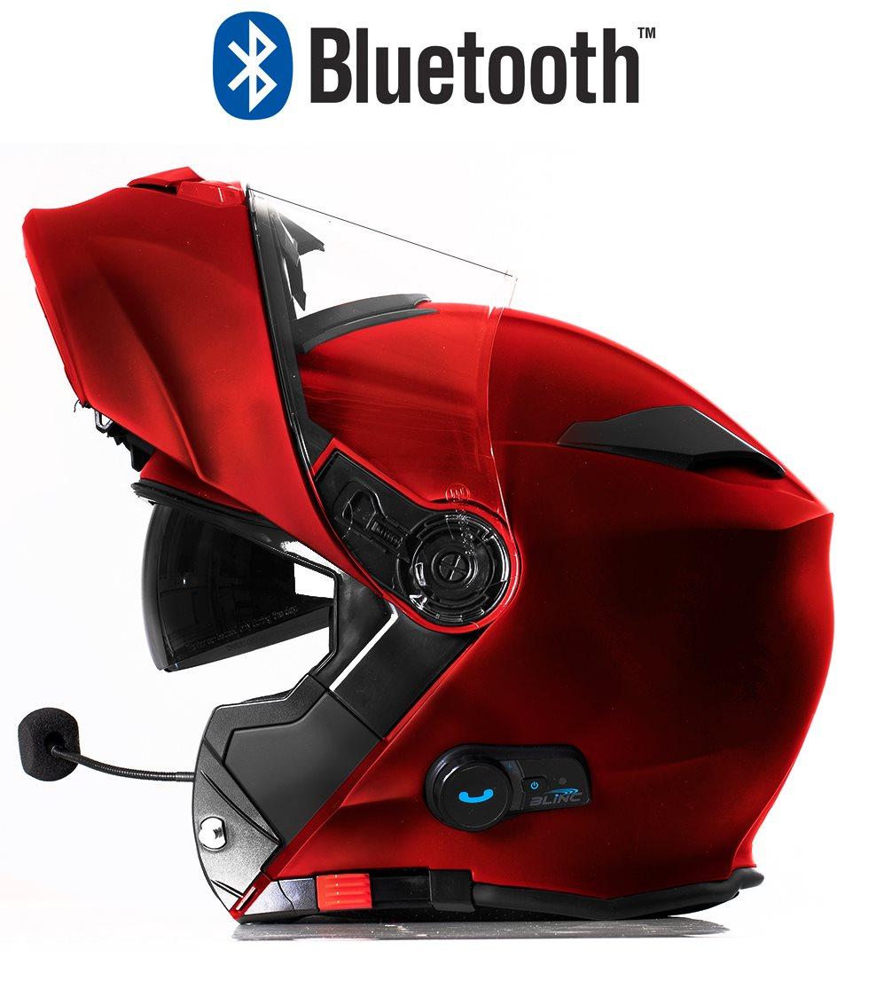 BLINC BLUETOOTH DARKRED RS983 STEREO MC HJÄLM