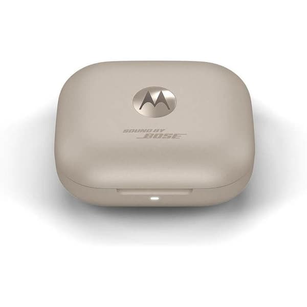 Motorola Moto Buds+ Bluetooth-hörlurar Beige (Beach Sand)