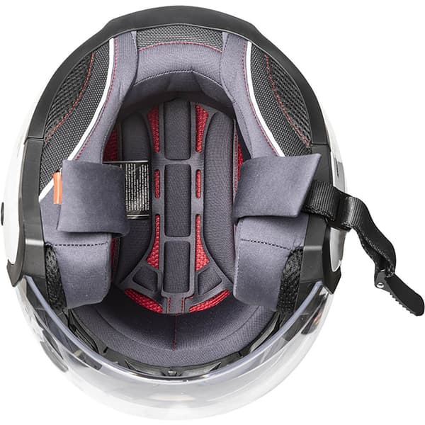 Garibaldi G40 Sunvisor öppen Hjälm Vit M