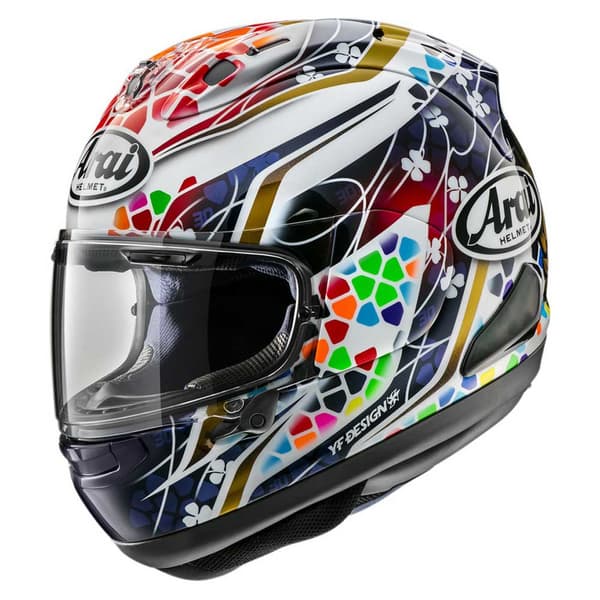 Arai Rx-7v Evo Nakagami Gp2 Ece 22.06 Hjälm Flerfärgad L