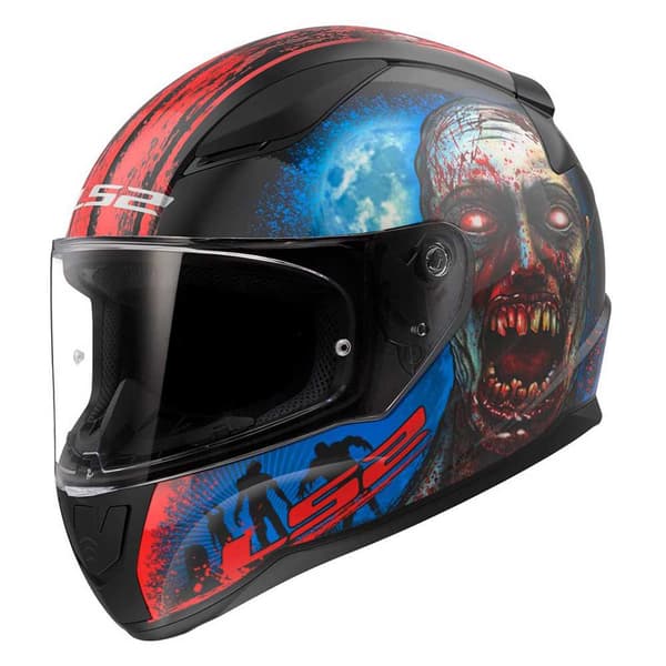Ls2 Ff353 Rapid Ii Zombie Hjelm Flerfarvet S