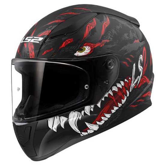 Ls2 Ff353 Rapid Ii Kaiju Hjelm Sort XL