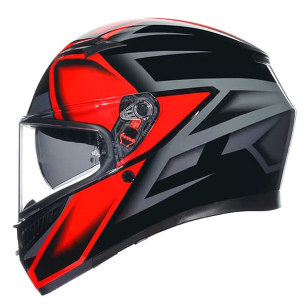 Agv K3 E2206 Mplk Hjälm Svart XS