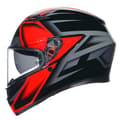 Miniatyrbild 6 av 7: Agv K3 E2206 Mplk Hjälm Svart XS