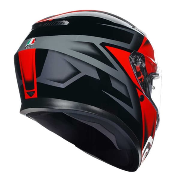 Agv K3 E2206 Mplk Hjälm Svart XS