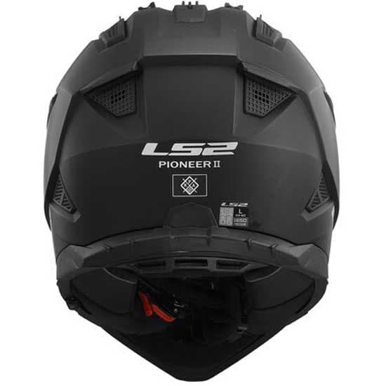 Ls2 Mx702 Pioneer Ii Kokokypärä Musta L