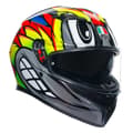 Miniatyrbillede 1 af 7: Agv K3 E2206 Mplk Hjelm Flerfarvet 2XL