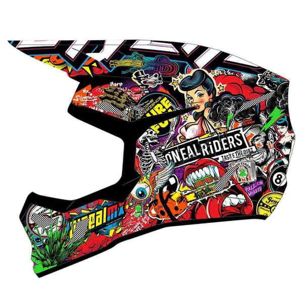 Oneal 3srs Crank Offroadhjelm Flerfarvet M