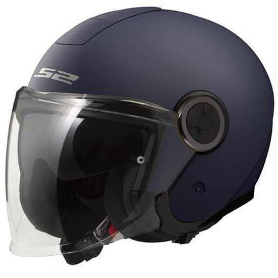 Ls2 Of620 Classy Solid åben Hjelm Sort M