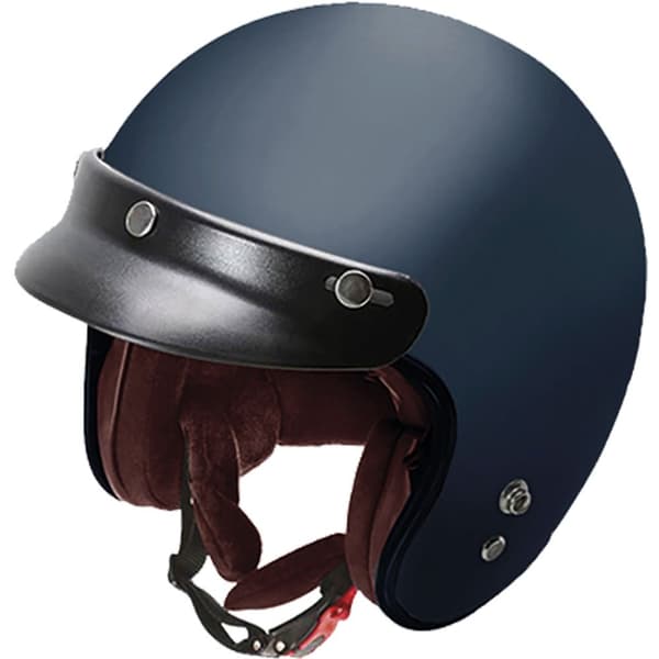 Garibaldi G02x Fiberglass åben Hjelm Blå L