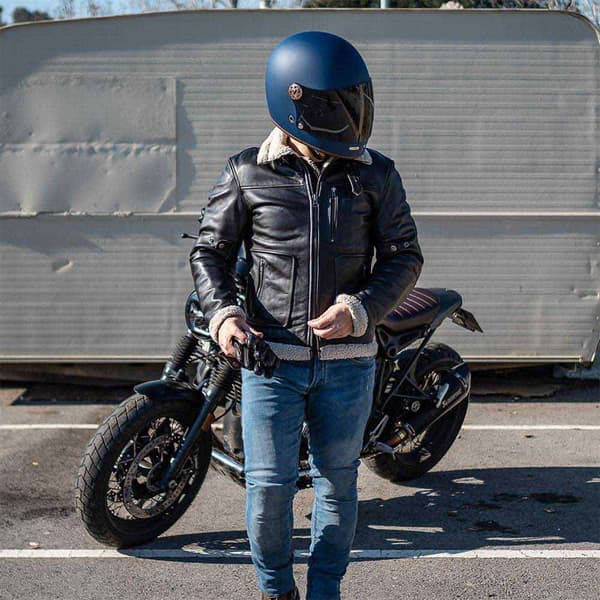 By City Roadster R.22.06 Fullface-hjälm Blå M