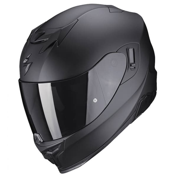Scorpion Exo-520 Evo Air Solid Fullface-hjelm Sort 3XL