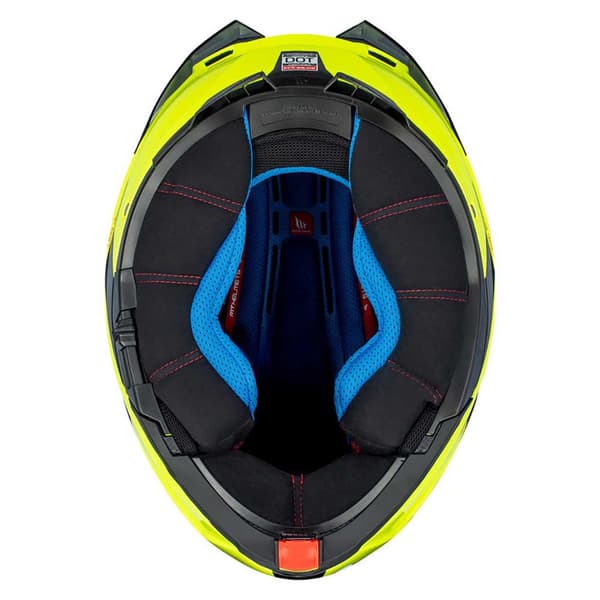 Mt Helmets Atom 2 Sv Solid A3 Modulär Hjälm Gul L