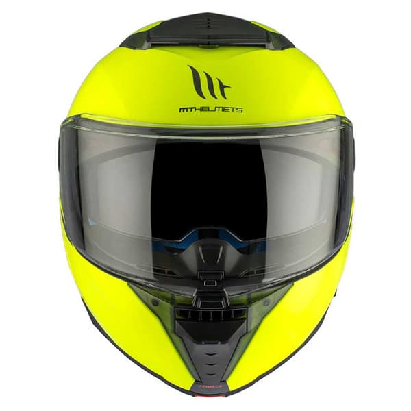 Mt Helmets Atom 2 Sv Solid A3 Modulär Hjälm Gul L