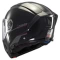 Miniatyrbillede 6 af 8: Mt Helmets Atom 2 Sv Solid Modulær Hjelm Sort XS