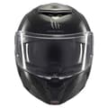 Miniatyrbillede 1 af 8: Mt Helmets Atom 2 Sv Solid Modulær Hjelm Sort XS