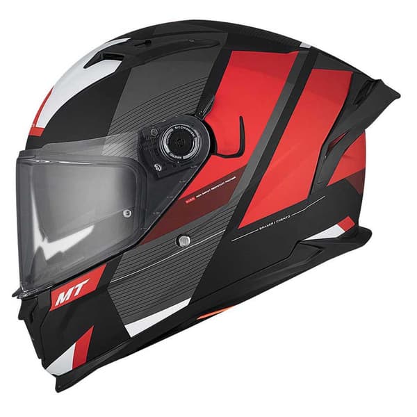 Mt Helmets Braker Sv Chento Fullface-hjelm Sort M