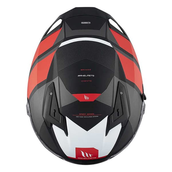 Mt Helmets Braker Sv Chento Fullface-hjelm Sort M