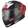 Miniatyrbillede 1 af 9: Mt Helmets Braker Sv Chento Fullface-hjelm Sort M