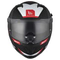 Miniatyrbillede 5 af 9: Mt Helmets Braker Sv Chento Fullface-hjelm Sort XL