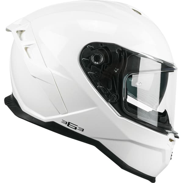 Cgm 363a Shot Mono Fullface-hjälm Vit M