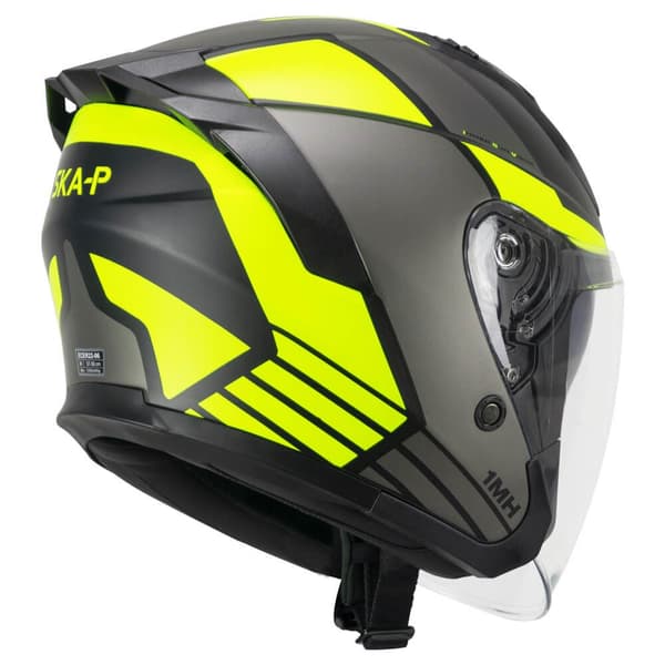 Ska-p 1mha Jedi Sport åben Hjelm Gul,Sort M