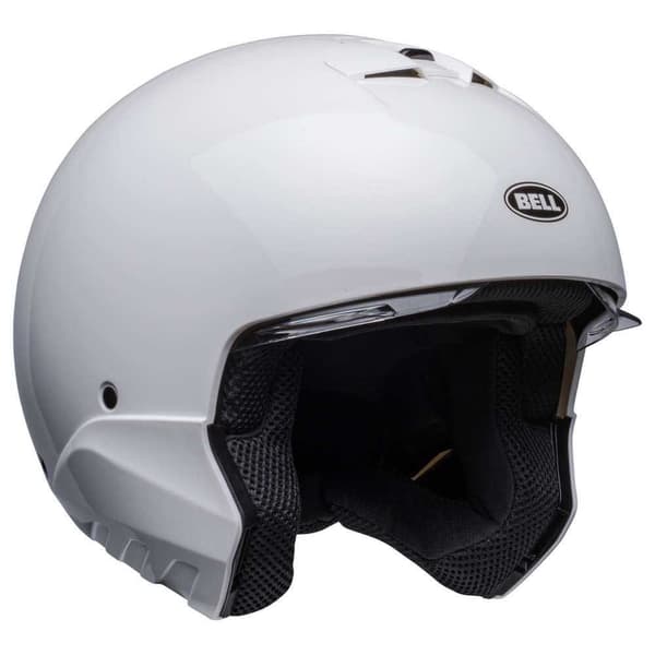Bell Moto Broozer Konvertibel Hjelm Hvid M