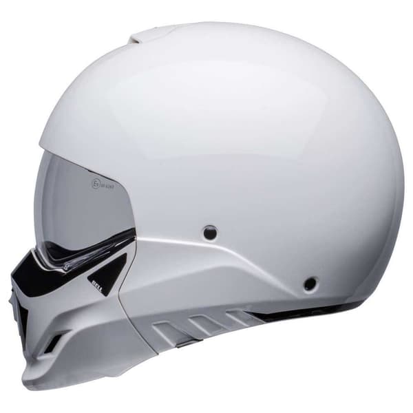 Bell Moto Broozer Konvertibel Hjelm Hvid M