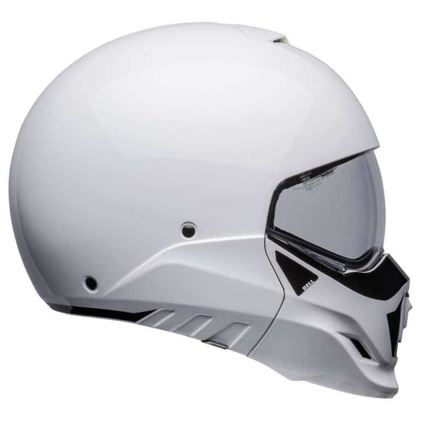 Bell Moto Broozer Konvertibel Hjelm Hvid M
