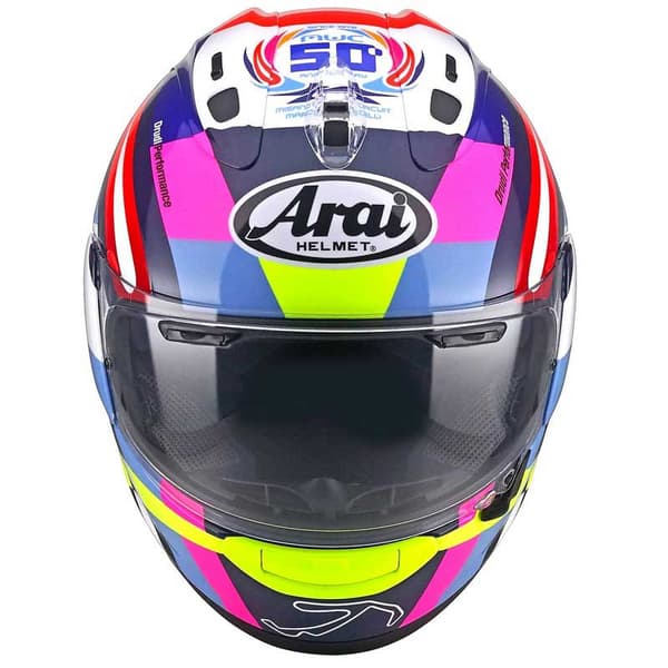 Arai Rx-7v Evo Misano Ece 22.06 Fullface-hjelm Flerfarvet S