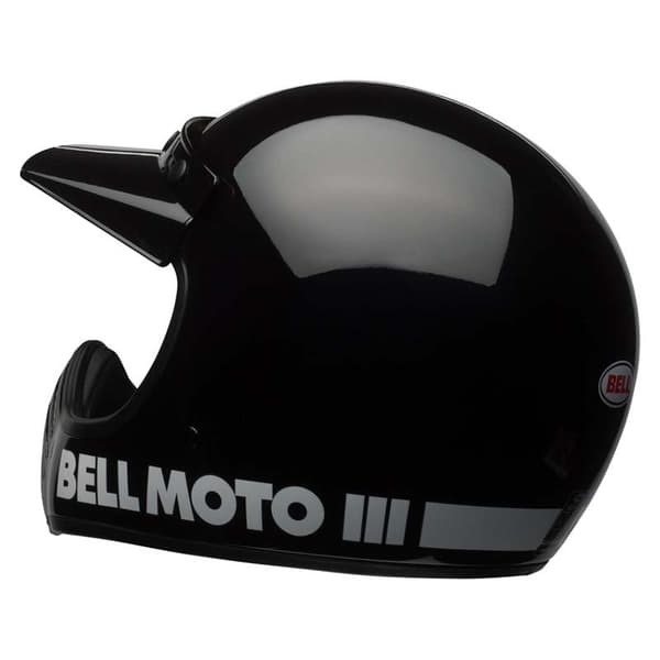 Bell Moto Moto3 Classic Offroadhjälm Svart S