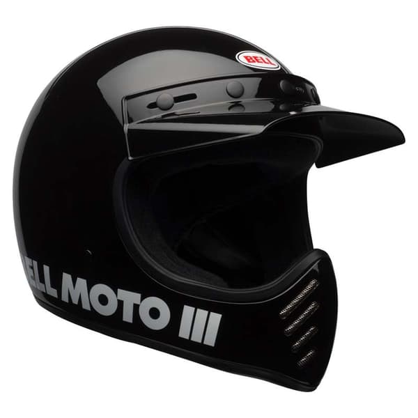 Bell Moto Moto3 Classic Offroadhjälm Svart S