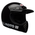 Miniatyrbild 5 av 8: Bell Moto Moto3 Classic Offroadhjälm Svart S