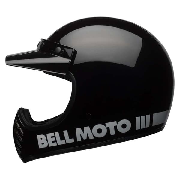 Bell Moto Moto3 Classic Offroadhjälm Svart S