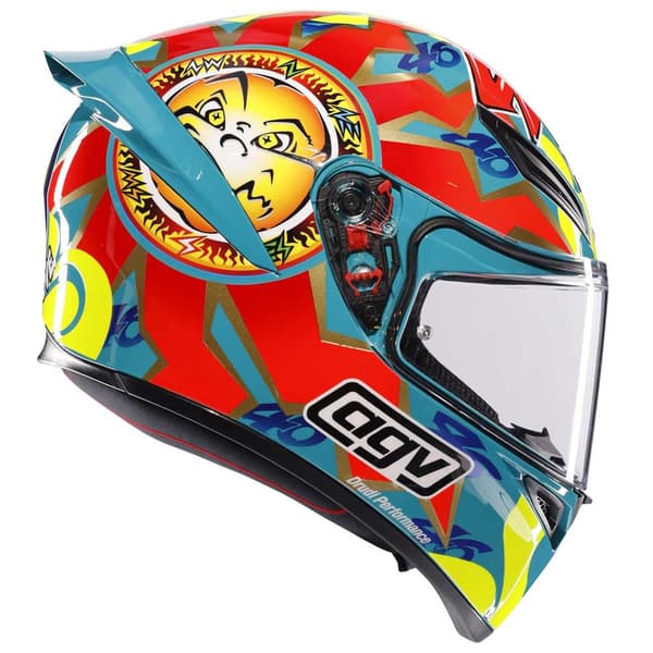 Agv K1 S Fullface-hjelm Flerfarvet XL