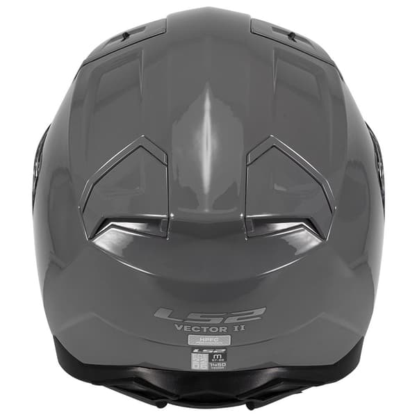 Ls2 Ff811 Vector Ii Solid Fullface-hjelm Grå 2XS