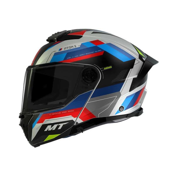 Mt Helmets Atom Ii Sv Bast Modulär Hjälm  L