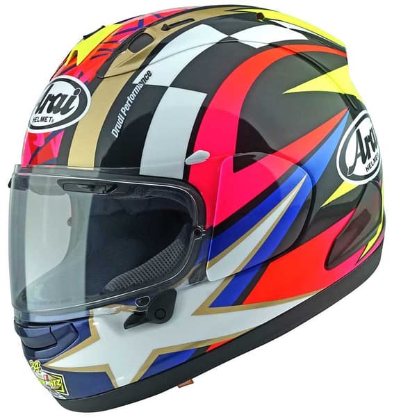 Arai Rx-7v Evo Schwantz 30 Fullface-hjelm Flerfarvet L