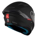 Miniatyrbillede 2 af 5: Mt Helmets Targo S Solid Fullface-hjelm  L