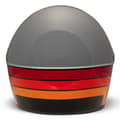Miniatyrbillede 2 af 4: Dmd Rivale Fullface-hjelm Grå M