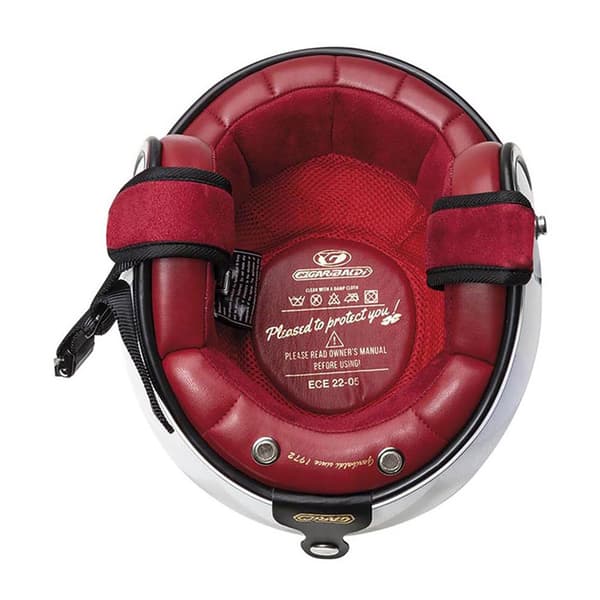 Gari G02x Fiberglass öppen Hjälm Vit 2XL