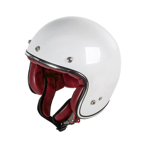 Gari G02x Fiberglass öppen Hjälm Vit 2XL