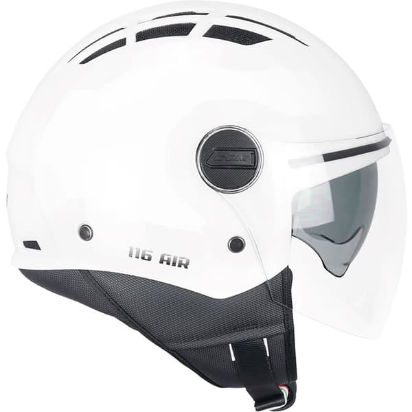 Cgm 116a Air Mono åben Hjelm Hvid S
