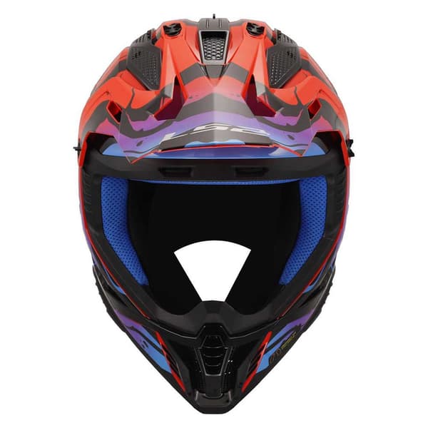 Ls2 Mx708 Fast Ii Wash Fullface-hjälm Flerfärgad XL