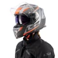 Miniatyrbild 3 av 5: Ls2 Ff800 Storm Ii Racer Fullface-hjälm Svart 3XL