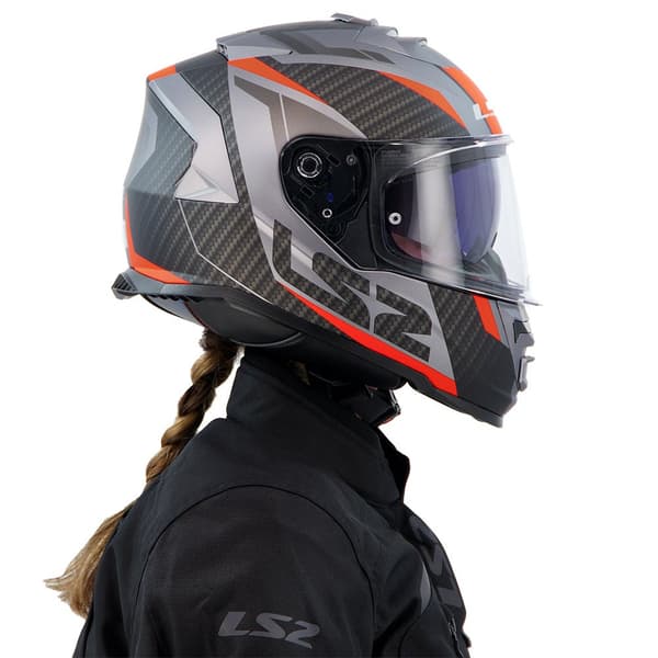 Ls2 Ff800 Storm Ii Racer Fullface-hjälm Svart 3XL